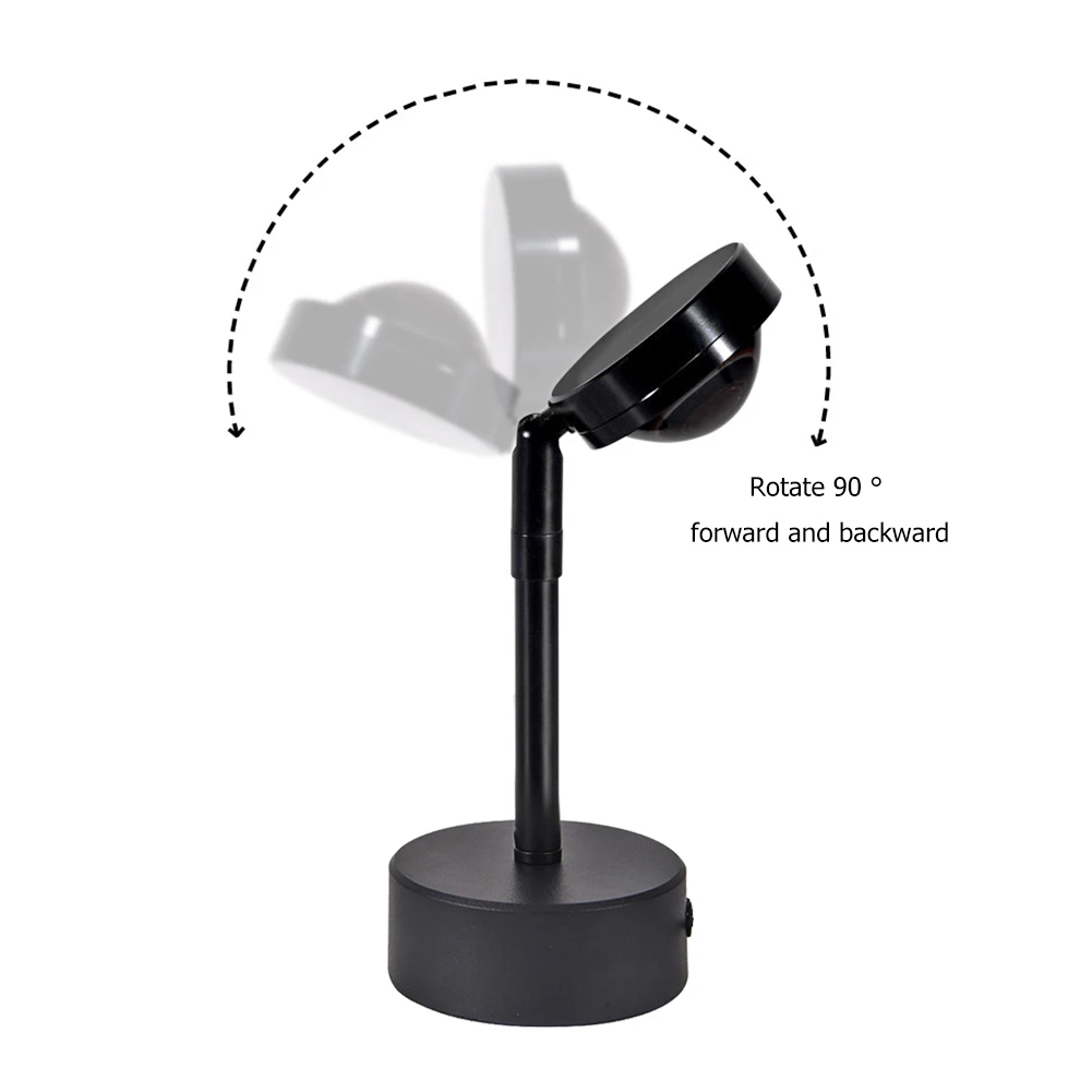 Sleeping Light Bedroom Bedside Table Lamp Rainbow Sunset Led USB Night Light Projector Atmosphere Modern Colorful Lamps
Sleeping Light Bedroom Bedside Table Lamp Rainbow Sunset Led USB Night Light Projector Atmosphere Modern Colorful Lamps