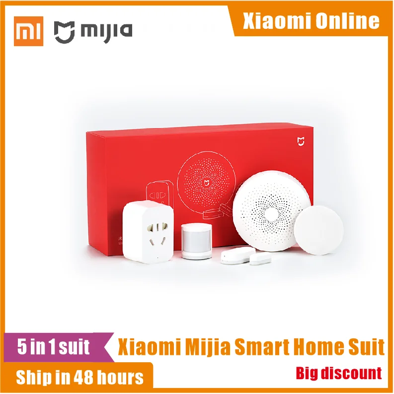 Xiaomi Mijia Smart Home Family suit Kit Gateway Window Door Sensors Body Sensor Wireless Switch Zigbee Mi 5 in 1 Security Kit
Xiaomi Mijia Smart Home Family suit Kit Gateway Window Door Sensors Body Sensor Wireless Switch Zigbee Mi 5 in 1 Security Kit