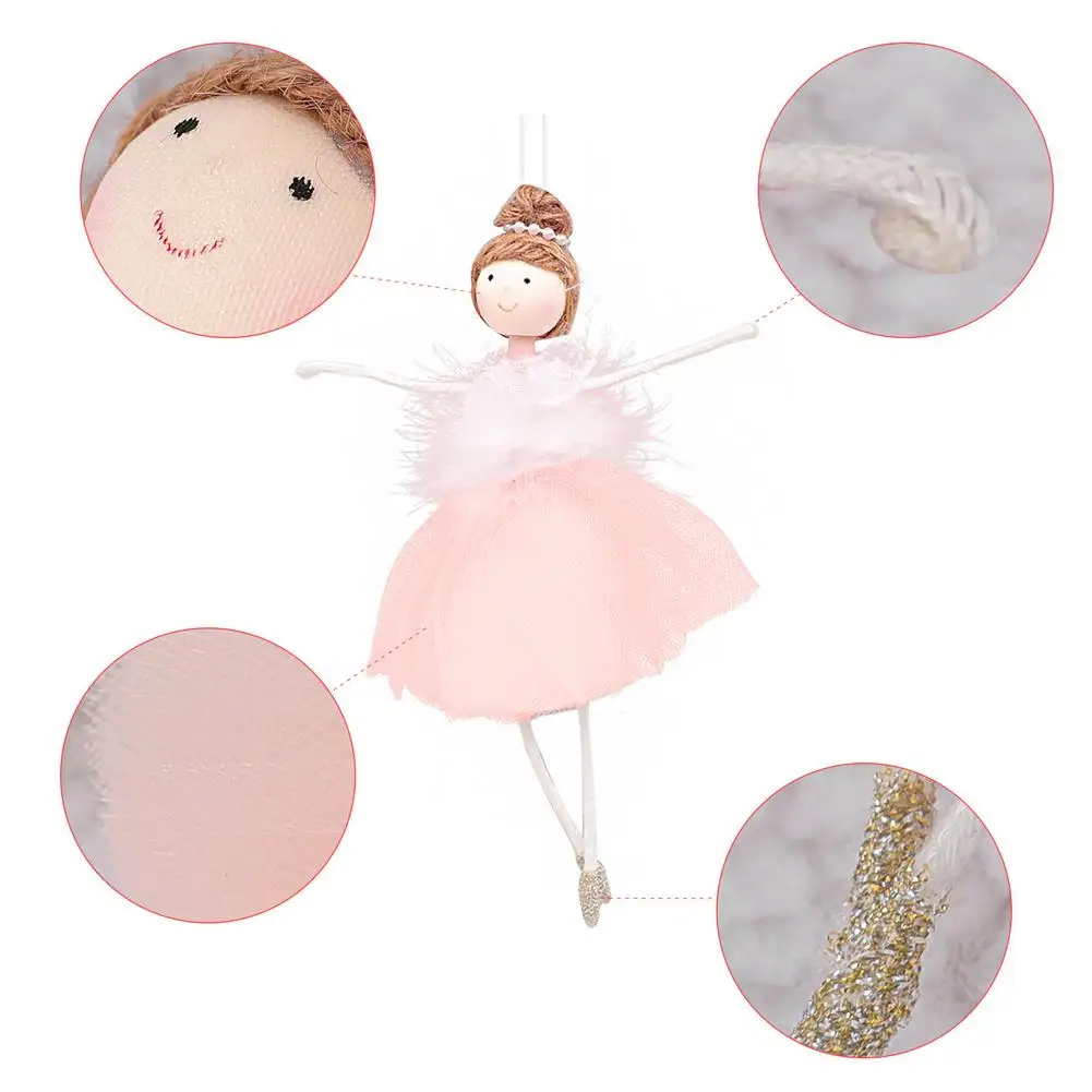 2021 Christmas Ornament Exquisite Net Yarn Plush Ballerina Girl Doll Christmas Tree Pendant New Year Christmas Decoration Gift
2021 Christmas Ornament Exquisite Net Yarn Plush Ballerina Girl Doll Christmas Tree Pendant New Year Christmas Decoration Gift