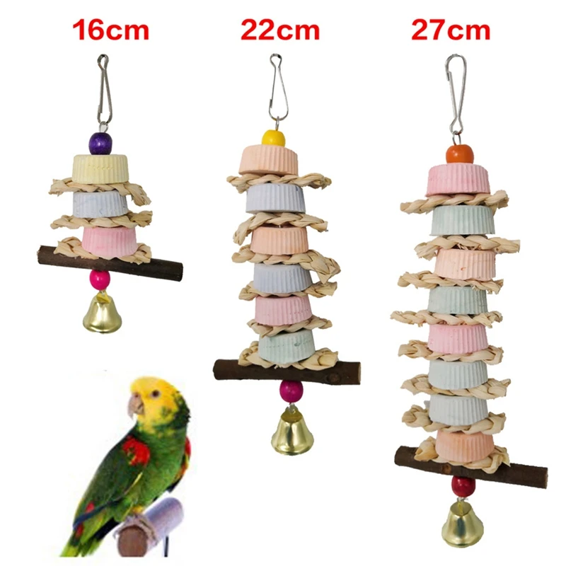 Parrot Hanging Toy Anti-biting Plastic Bell Bird Bite Toy Parrot Chewing Toy Parrots Toys And Bird Accessories For Pet Toy Swing
Parrot Hanging Toy Anti-biting Plastic Bell Bird Bite Toy Parrot Chewing Toy Parrots Toys And Bird Accessories For Pet Toy Swing