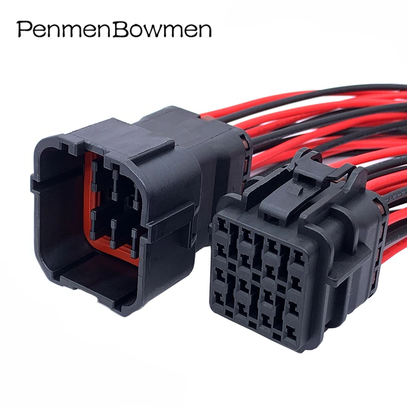 16Pin 1.8MM Auto Radar Electronic Connector Wiring Harness Waterproof Plug With Cable 7123-7564-40 7222-7564-40
16Pin 1.8MM Auto Radar Electronic Connector Wiring Harness Waterproof Plug With Cable 7123-7564-40 7222-7564-40