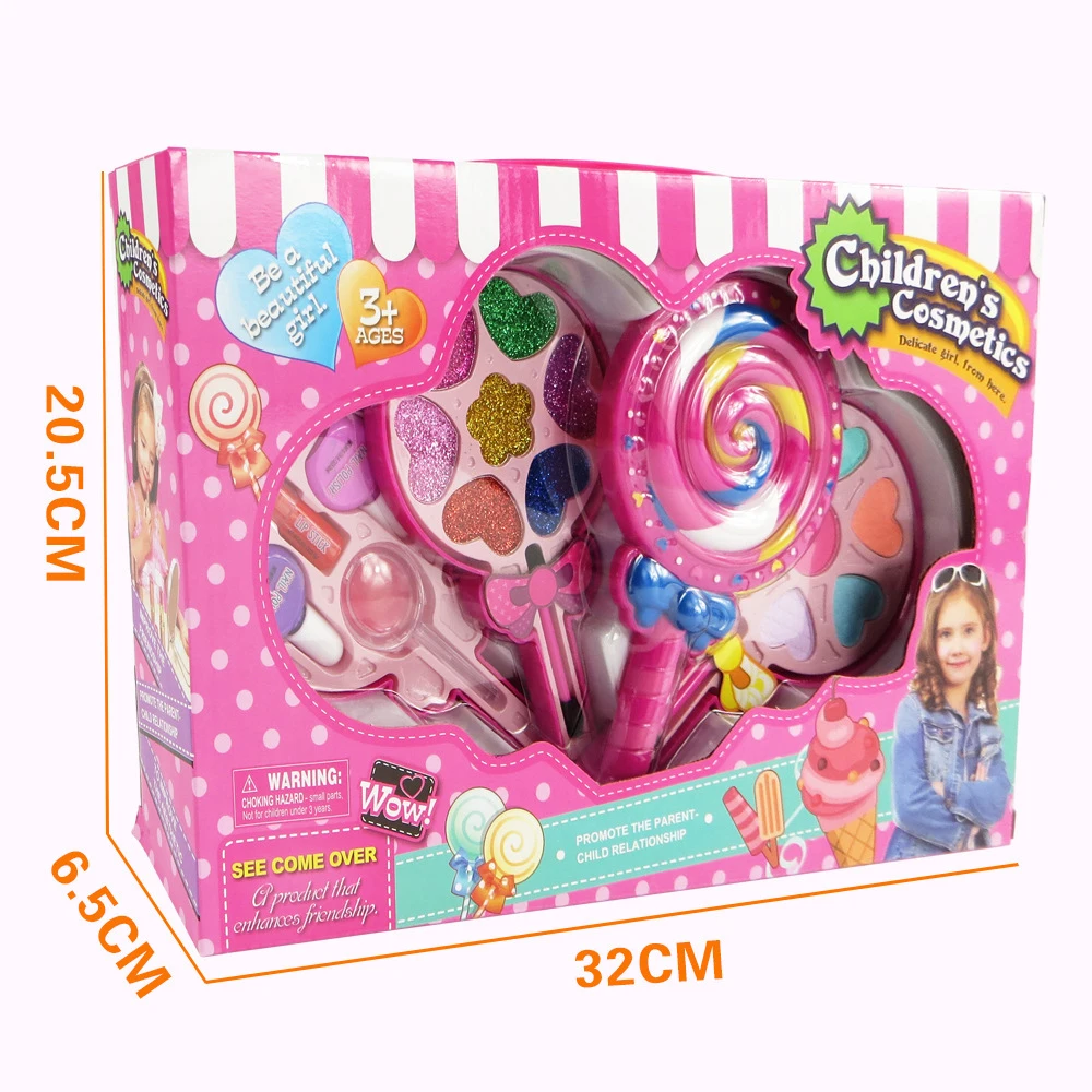 Kid Makeup Box Set Toys Lollipop Dressing Cosmetics Girls Toy Plastic Safety Beauty Pretend Play Children Makeup Girl Game Gift
Kid Makeup Box Set Toys Lollipop Dressing Cosmetics Girls Toy Plastic Safety Beauty Pretend Play Children Makeup Girl Game Gift