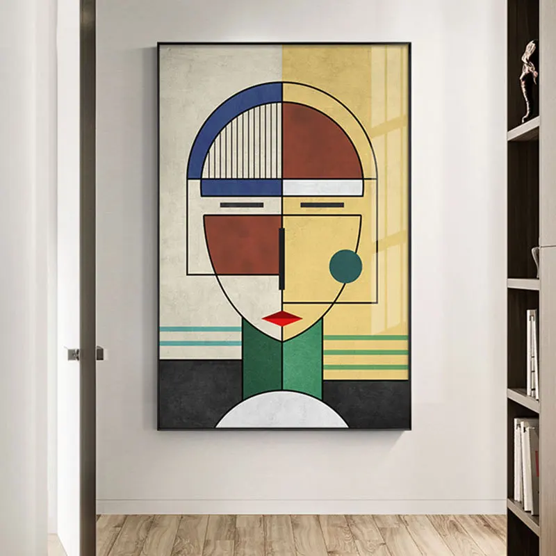 Abstract Color Lines Minimalist Geometric Canvas Painting Wall Poster For Living Room Hallway Decoration Home Decor
Abstract Color Lines Minimalist Geometric Canvas Painting Wall Poster For Living Room Hallway Decoration Home Decor