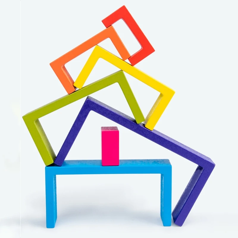 Wood Rainbow Blocks Natural Wooden Toy Children Block Rainbow Toy Building Block J60B
Wood Rainbow Blocks Natural Wooden Toy Children Block Rainbow Toy Building Block J60B