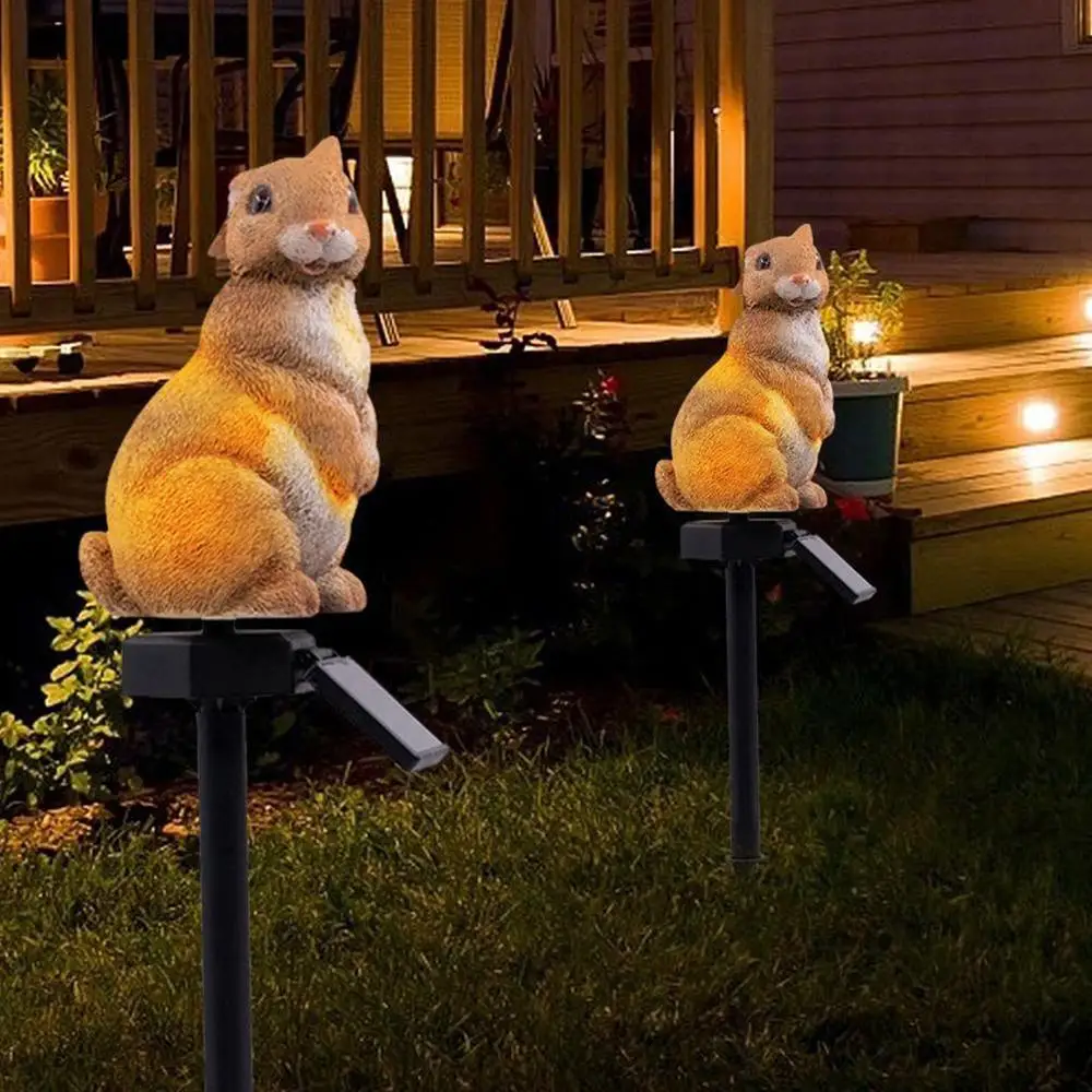 Light Garden Light Led Solar Ornament Rabbit Plug-In Decor Resin Lawn Outdoor Crafts Lamp Sculpture Lamp Light Garden B2N6
Light Garden Light Led Solar Ornament Rabbit Plug-In Decor Resin Lawn Outdoor Crafts Lamp Sculpture Lamp Light Garden B2N6