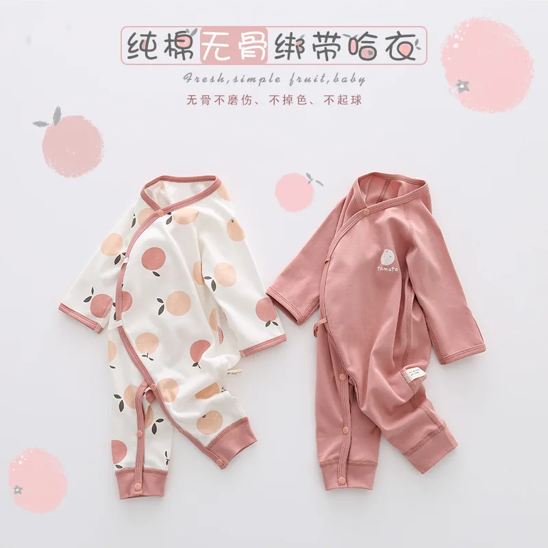 2021 Newborn Baby Girl Boy Romper Long Sleeve Jumpsuit Cotton Fruit Print Pattern Infant Clothes Set Infant Toddler Jumpsuit
2021 Newborn Baby Girl Boy Romper Long Sleeve Jumpsuit Cotton Fruit Print Pattern Infant Clothes Set Infant Toddler Jumpsuit