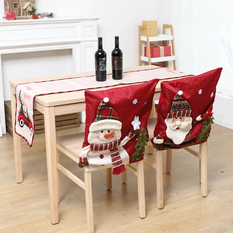 Noel Santa Claus Christmas Non-woven Dinner Table Chair Back Covers Xmas Christmas Decorations For Home New Year 2021 Decoration
Noel Santa Claus Christmas Non-woven Dinner Table Chair Back Covers Xmas Christmas Decorations For Home New Year 2021 Decoration