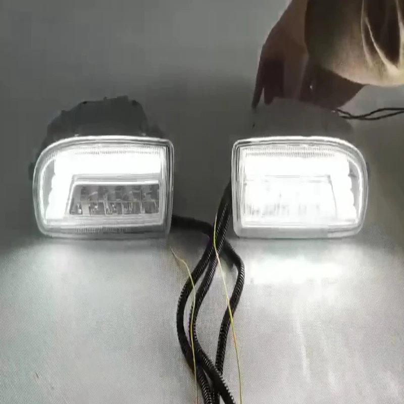 2Pcs LED Front Fog Lamp Daytime Running Light for Toyota Land Cruiser 100 LC100 FJ100 1998-2007
2Pcs LED Front Fog Lamp Daytime Running Light for Toyota Land Cruiser 100 LC100 FJ100 1998-2007