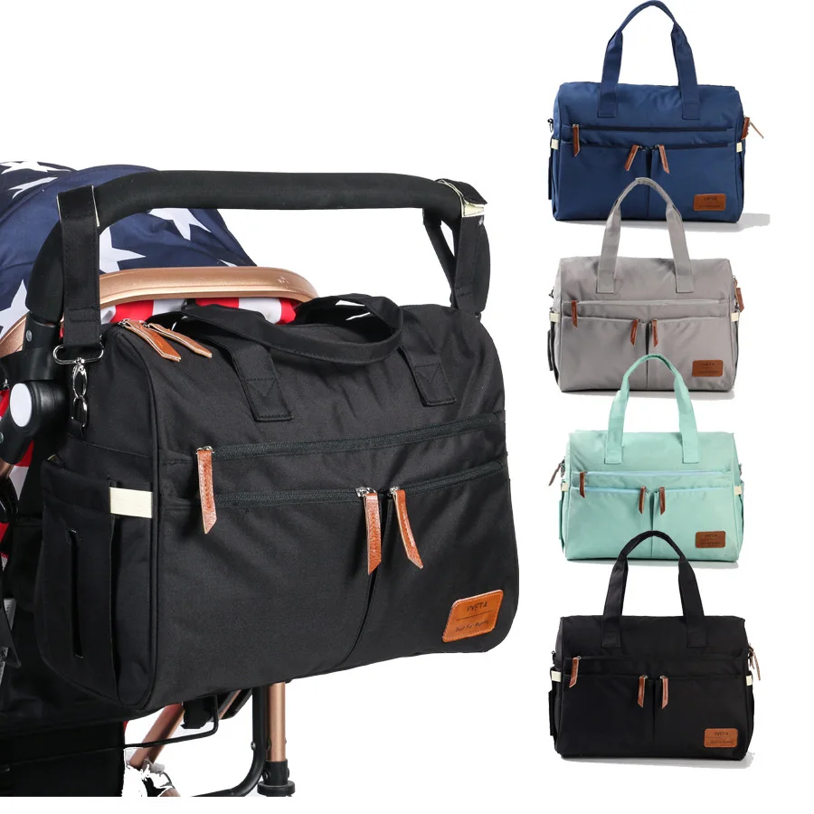 Baby Stroller Bags Multi-functional Baby Diaper Bags Large Capacity Mommy Bag Handbag Portable Newborn Nappy Bag
Baby Stroller Bags Multi-functional Baby Diaper Bags Large Capacity Mommy Bag Handbag Portable Newborn Nappy Bag