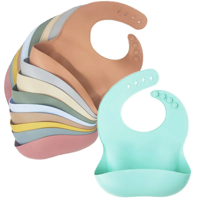 Silicone Bib Waterproof Infant Bibs Fashionable Baby Newborn Feeding Cloth Toddle Bibs Adjustable Saliva Towel For Boys Girls
Silicone Bib Waterproof Infant Bibs Fashionable Baby Newborn Feeding Cloth Toddle Bibs Adjustable Saliva Towel For Boys Girls