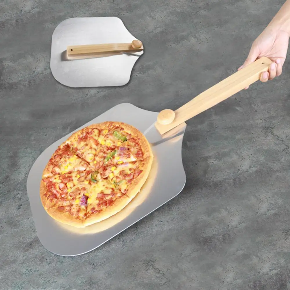 Removable Long Handle 12 inch Perforated Pizza Peel Removable Pizza Shovel Aluminum Non-Slip Handle Pizza Peels Pizza Tool
Removable Long Handle 12 inch Perforated Pizza Peel Removable Pizza Shovel Aluminum Non-Slip Handle Pizza Peels Pizza Tool