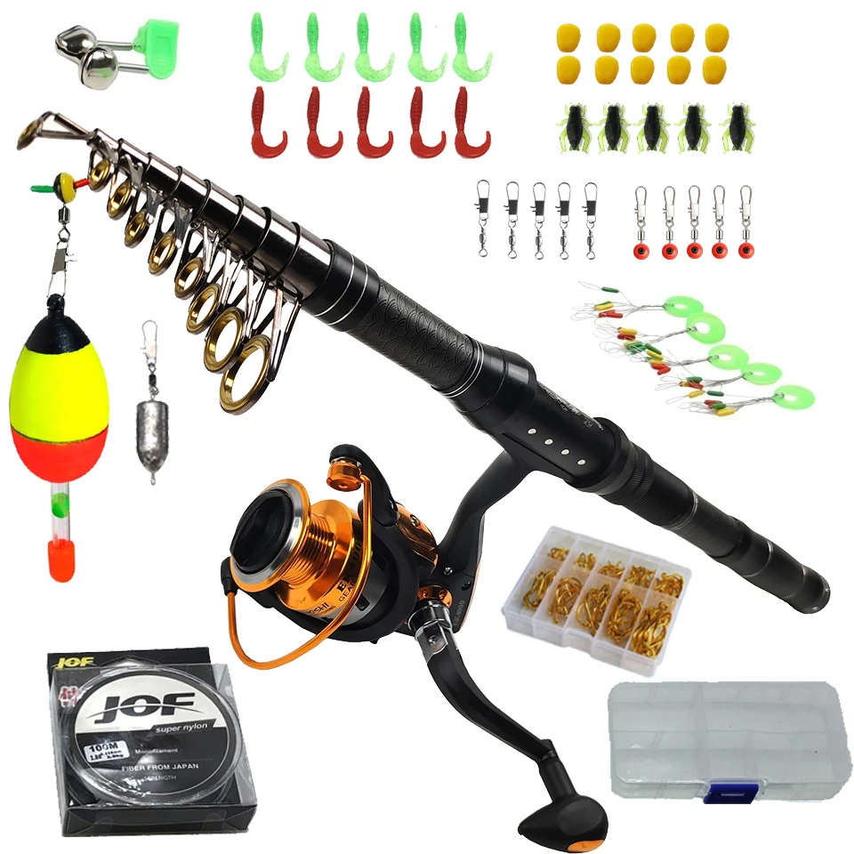 1.8-3m carbon telescopic rod combo feeder rod with spinning reel carp bass pike pole
1.8-3m carbon telescopic rod combo feeder rod with spinning reel carp bass pike pole