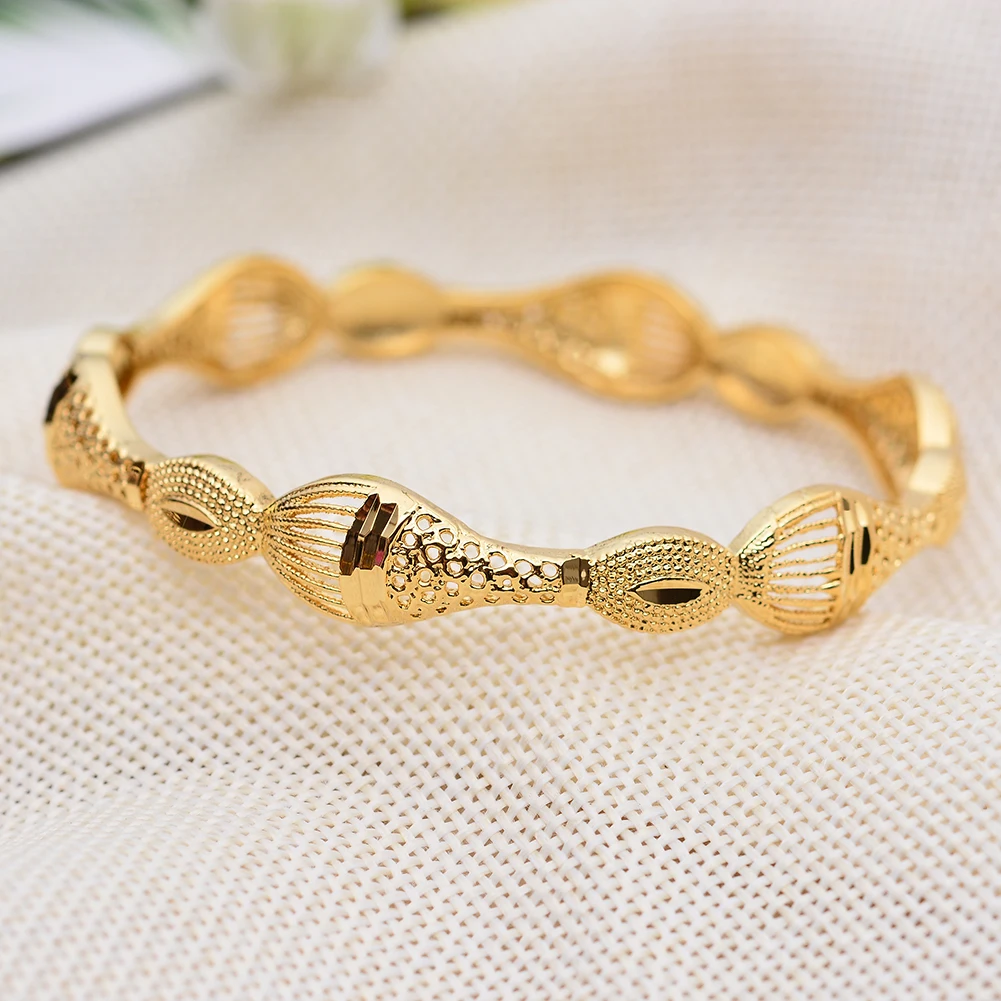 1Pcs Gold Bangles For Women Girls Bracelet Flower Bangle Bracelet Jewelry Africa France Ethiopia Jewelry
1Pcs Gold Bangles For Women Girls Bracelet Flower Bangle Bracelet Jewelry Africa France Ethiopia Jewelry