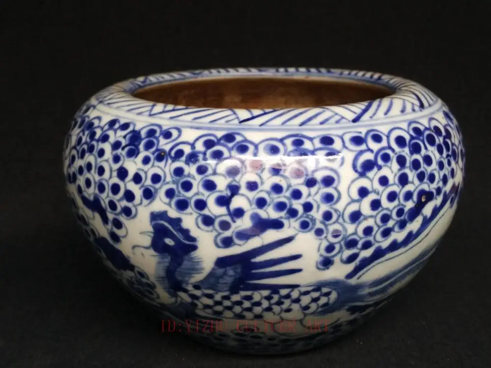 YIZHU CULTUER ART Collection Ancient China Porcelain Painting Phoenix Flowers Jar Pot Decoration
YIZHU CULTUER ART Collection Ancient China Porcelain Painting Phoenix Flowers Jar Pot Decoration