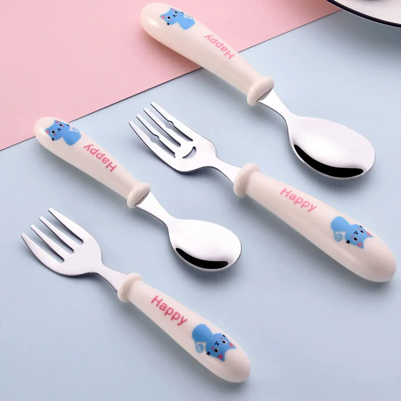 Baby Gadgets Tableware Set Children Utensil Stainless Steel Toddler Dinnerware Cutlery Cartoon Infant Food Feeding Spoon Fork
Baby Gadgets Tableware Set Children Utensil Stainless Steel Toddler Dinnerware Cutlery Cartoon Infant Food Feeding Spoon Fork