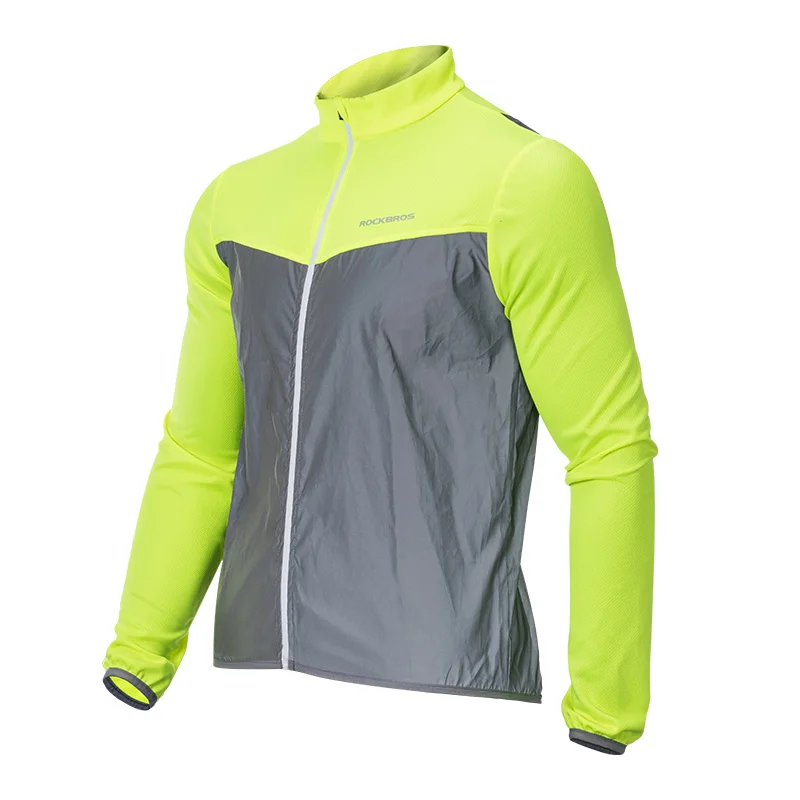 ROCKBROS Cycling Jacket Windproof Reflective Bike Jersey Bicycle Vest Running Hiking Wind Coat Green MTB Motorcycle Windbreaker
ROCKBROS Cycling Jacket Windproof Reflective Bike Jersey Bicycle Vest Running Hiking Wind Coat Green MTB Motorcycle Windbreaker