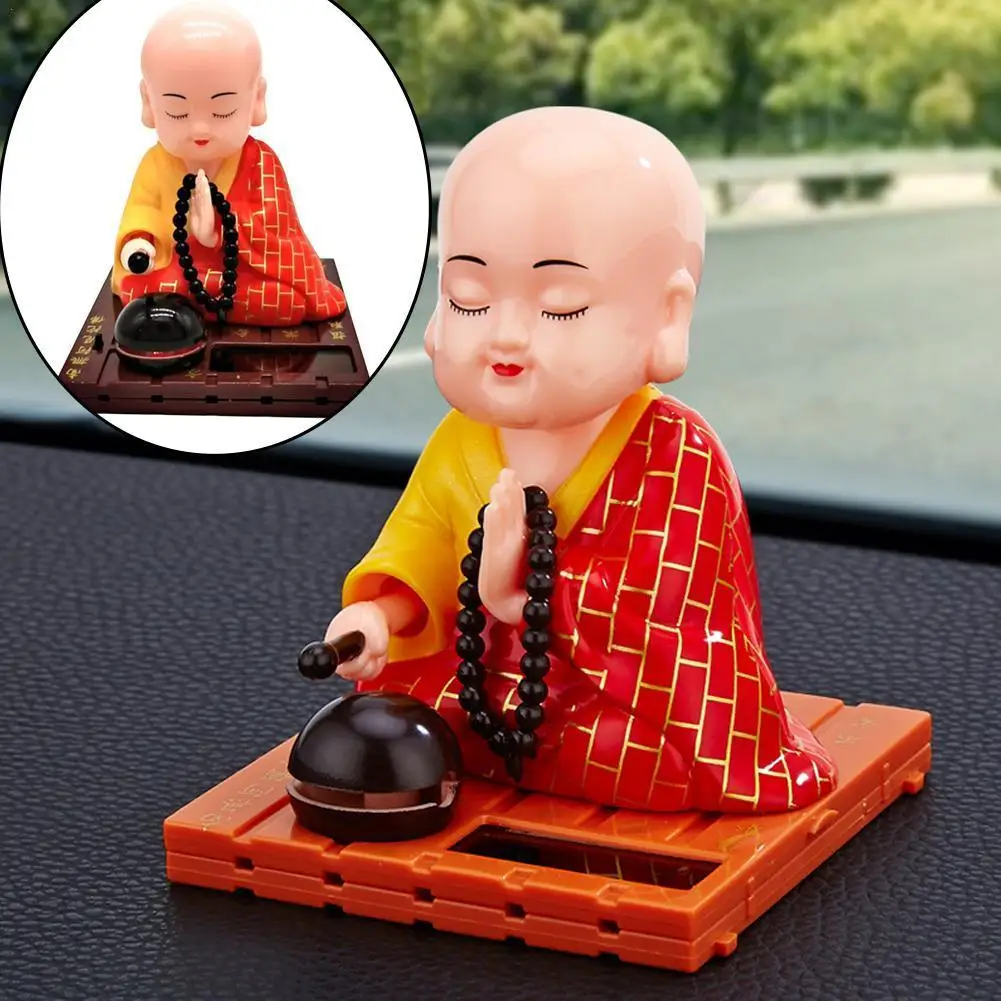 Rechargeable Solar Chanting Little Monk Desktop Ornaments Little Novice Creative Dolls Ornaments Home Bedroom Lucky Objects
Rechargeable Solar Chanting Little Monk Desktop Ornaments Little Novice Creative Dolls Ornaments Home Bedroom Lucky Objects
