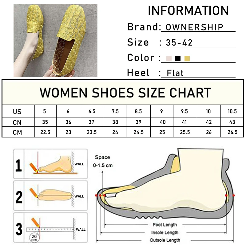 2021 Women Flower Loafers Summer Flat Female Casual New Shoes Ladies Breathable Comfort Outside Footwear Plus Size 35-42
2021 Women Flower Loafers Summer Flat Female Casual New Shoes Ladies Breathable Comfort Outside Footwear Plus Size 35-42