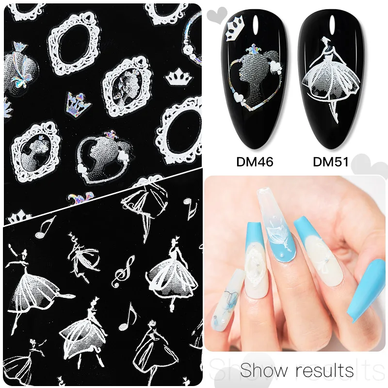 5D белый стикер для ногтей роза перо Выгравированный рельефный дизайн переводные наклейки слайдер обертывания сделай сам украшение для ног...
5D белый стикер для ногтей роза перо Выгравированный рельефный дизайн переводные наклейки слайдер обертывания сделай сам украшение для ног...