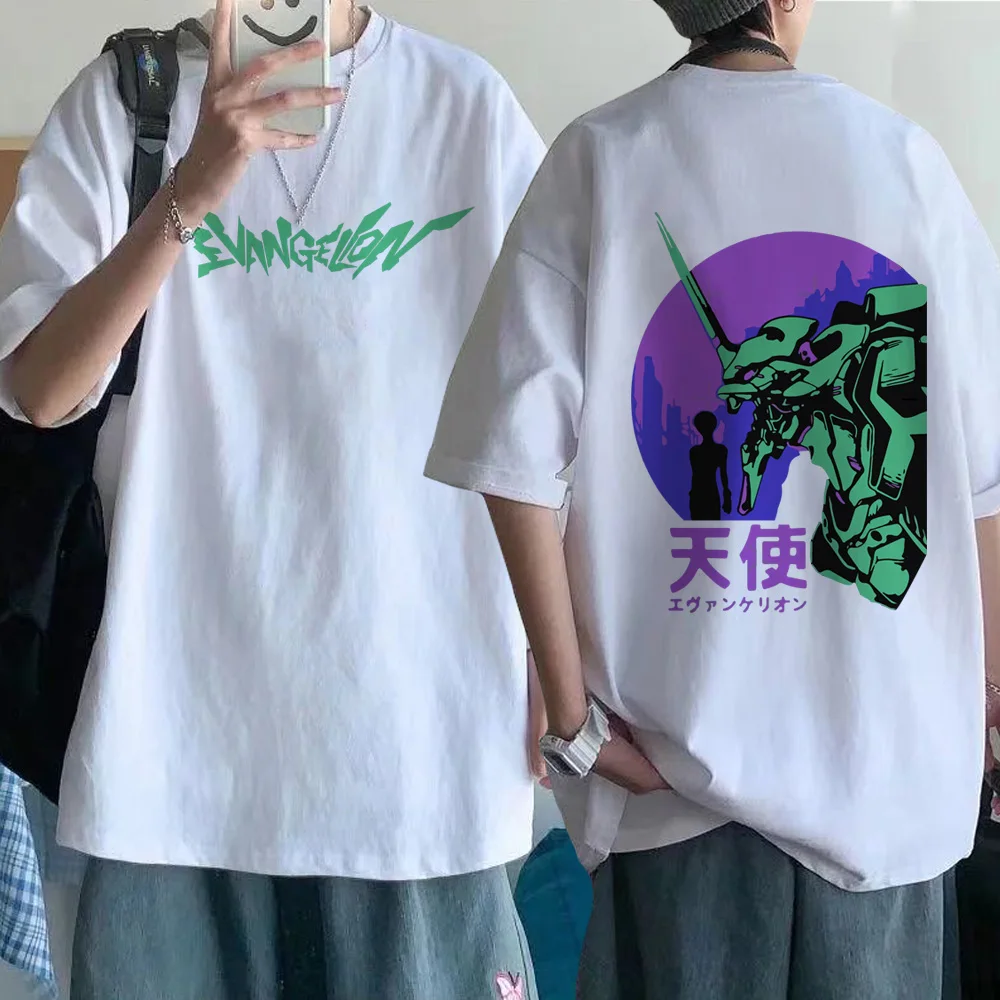 Funny Cartoon T Shirt Men Manga Anime EvangelionT-shirt 90s Unisex Tshirt Hip Hop Top Tee Male
Funny Cartoon T Shirt Men Manga Anime EvangelionT-shirt 90s Unisex Tshirt Hip Hop Top Tee Male