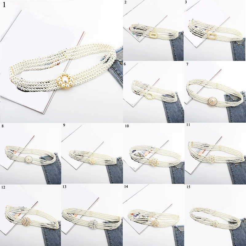 Elegant Women Pearl Crystal Belt Female Girls Dress Crystal Strap Waistband Gift Elastic Buckle Waist Flower Chain Cummerbunds
Elegant Women Pearl Crystal Belt Female Girls Dress Crystal Strap Waistband Gift Elastic Buckle Waist Flower Chain Cummerbunds
