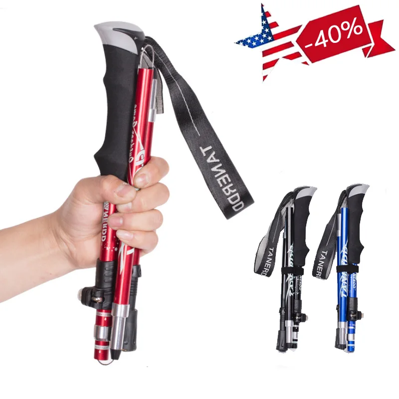 2 PCS Walking Sticks Handle 4-Section Folding Canes Outdoor Climbing Stick Crutches Trekking Poles Alpenstock Hiking Accessories
2 PCS Walking Sticks Handle 4-Section Folding Canes Outdoor Climbing Stick Crutches Trekking Poles Alpenstock Hiking Accessories