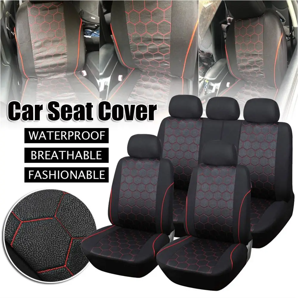 Durable 4/9PCS Waterproof Car Seat Cover Universal Vehicles Seats Interior Accessories Seat Covers Cushion Car Seat Protector 
Durable 4/9PCS Waterproof Car Seat Cover Universal Vehicles Seats Interior Accessories Seat Covers Cushion Car Seat Protector