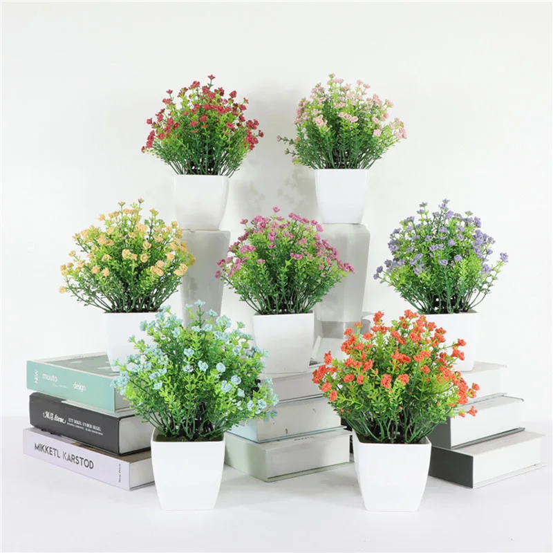 Artificial Plants Pot Small Tree Pot Plants Fake Flower Potted Ornaments for Home Decoration Craft Plant Decorative
Artificial Plants Pot Small Tree Pot Plants Fake Flower Potted Ornaments for Home Decoration Craft Plant Decorative