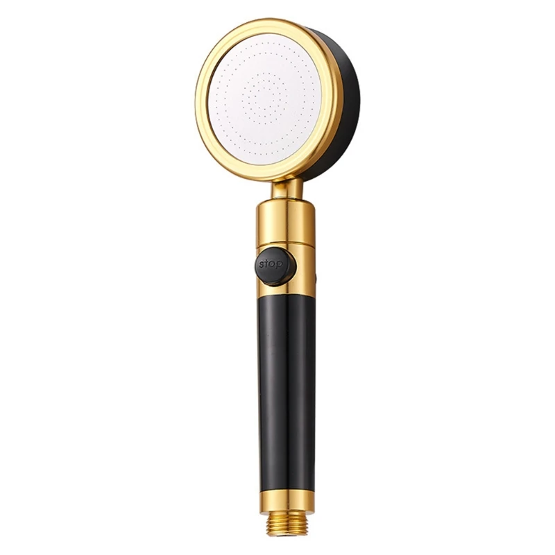High Pressure Large Panel Rotation Handheld Shower Head with On/Off Pause Switch 35EC
High Pressure Large Panel Rotation Handheld Shower Head with On/Off Pause Switch 35EC