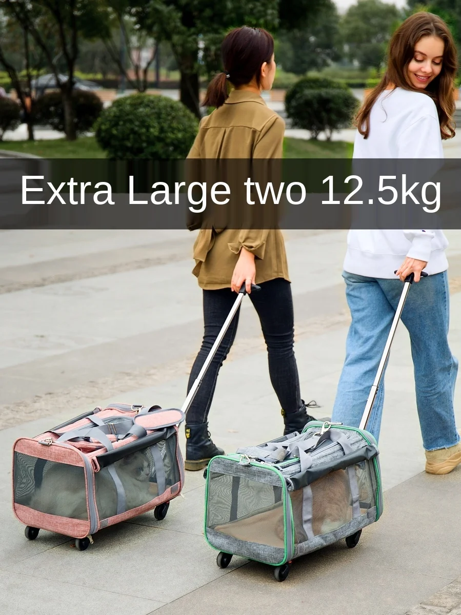 TT Yunsheng plus-Sized Pet Portable Cat Bag Trolley Case Large Capacity Two Portable Shoulder
TT Yunsheng plus-Sized Pet Portable Cat Bag Trolley Case Large Capacity Two Portable Shoulder