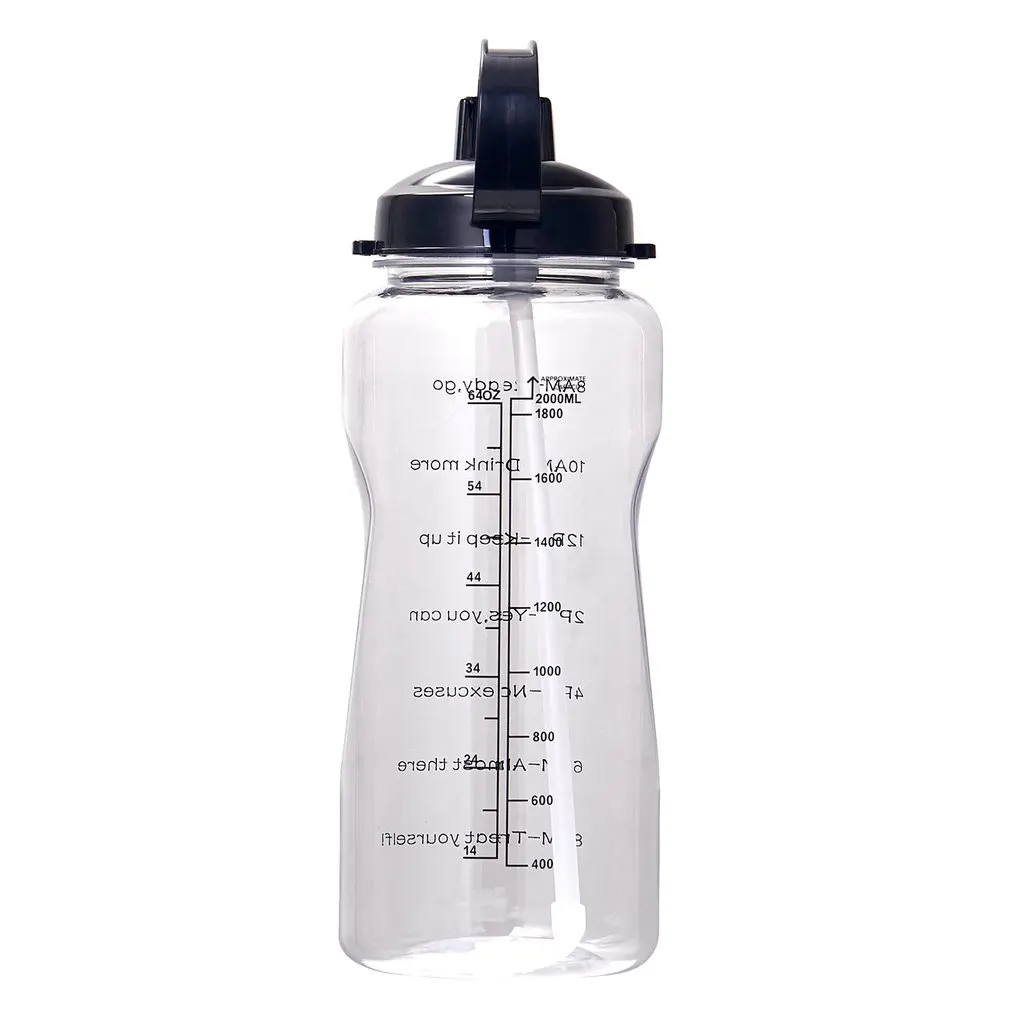 2000ML Portable Sports Students Water Bottle Plastic Outdoor Sports Cycling Hiking Camping Drinking Bottle
2000ML Portable Sports Students Water Bottle Plastic Outdoor Sports Cycling Hiking Camping Drinking Bottle