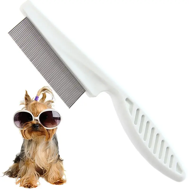 10 Pcs Cats And Dogs Flea Comb Stainless Steel Straight Comb Lice Comb Hair Removal Knotting Comb Pet Grooming Supplies
10 Pcs Cats And Dogs Flea Comb Stainless Steel Straight Comb Lice Comb Hair Removal Knotting Comb Pet Grooming Supplies