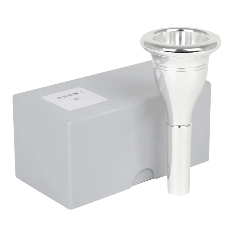 094C Silver Plated Trumpet Mouthpiece 7C Replacement Trumpet Parts Beginner Trumpet Bb Practice Mouthpiece Universal
094C Silver Plated Trumpet Mouthpiece 7C Replacement Trumpet Parts Beginner Trumpet Bb Practice Mouthpiece Universal
