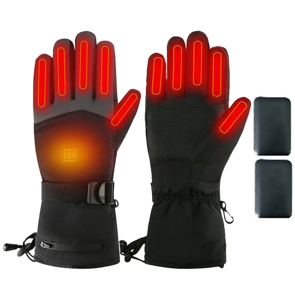 5000mAh USB Charging Electric Heating Gloves Skiing Riding Battery Warm Touchscreen Hceated Gloves Hand Warmer For Outdoor Sport
5000mAh USB Charging Electric Heating Gloves Skiing Riding Battery Warm Touchscreen Hceated Gloves Hand Warmer For Outdoor Sport
