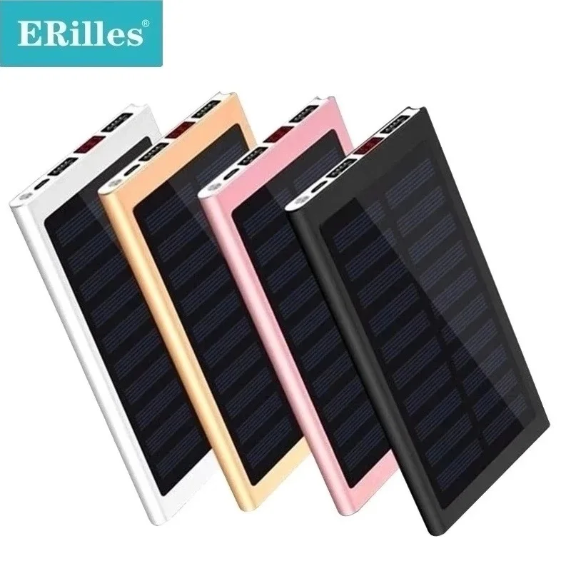 Solar Power Bank 30000mah 2 USB External Battery LED Portable Powerbank Mobile Phone Solar Charger for smart phone
Solar Power Bank 30000mah 2 USB External Battery LED Portable Powerbank Mobile Phone Solar Charger for smart phone