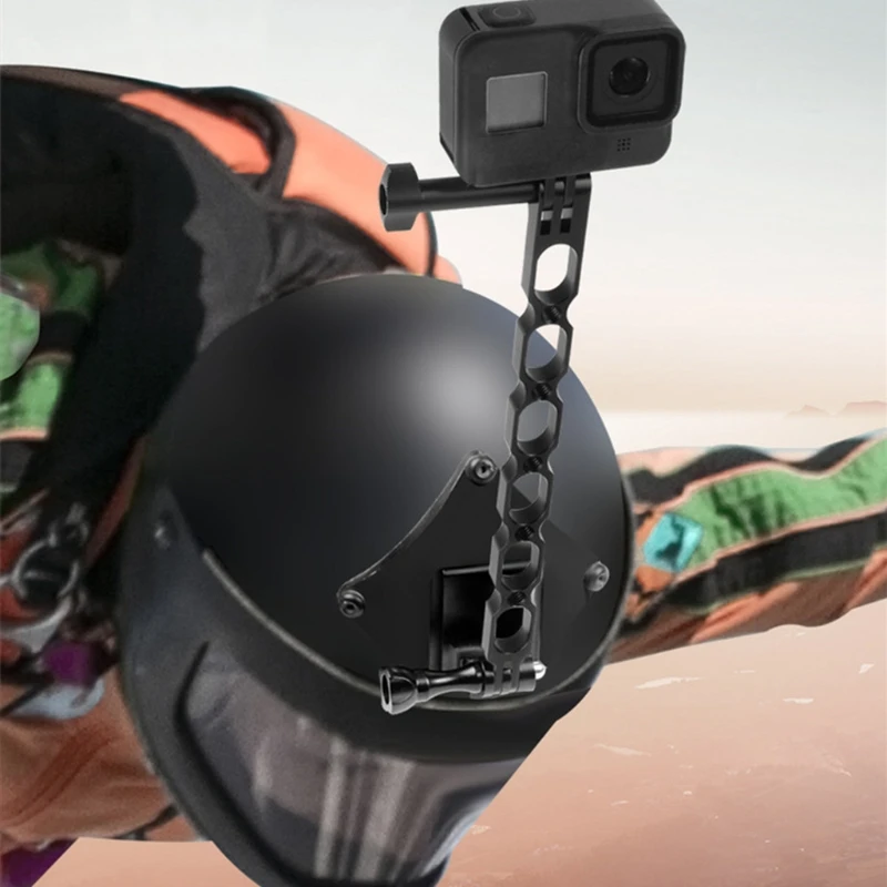 Helmet Shooting Extension Conversion Bracket Metal Extension Rod Arm for Gopro9 Insta-360 One-X Series Accessories
Helmet Shooting Extension Conversion Bracket Metal Extension Rod Arm for Gopro9 Insta-360 One-X Series Accessories
