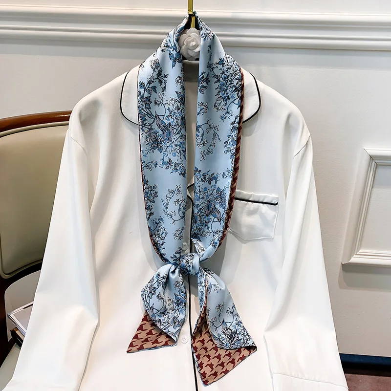 2021 twill silk Scarf for Women Design Print Silk Feeling Hair Foulard Female Office Neckerchief Lady Bandana Hijab Shawl Wraps
2021 twill silk Scarf for Women Design Print Silk Feeling Hair Foulard Female Office Neckerchief Lady Bandana Hijab Shawl Wraps