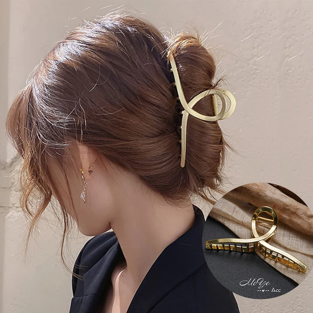 New Women Matt Metal Hair Claw Elegant Gold Silver Geometric Vintage Hair Clips Headband Pearl diamond Fashion Hairpin FJ04
New Women Matt Metal Hair Claw Elegant Gold Silver Geometric Vintage Hair Clips Headband Pearl diamond Fashion Hairpin FJ04