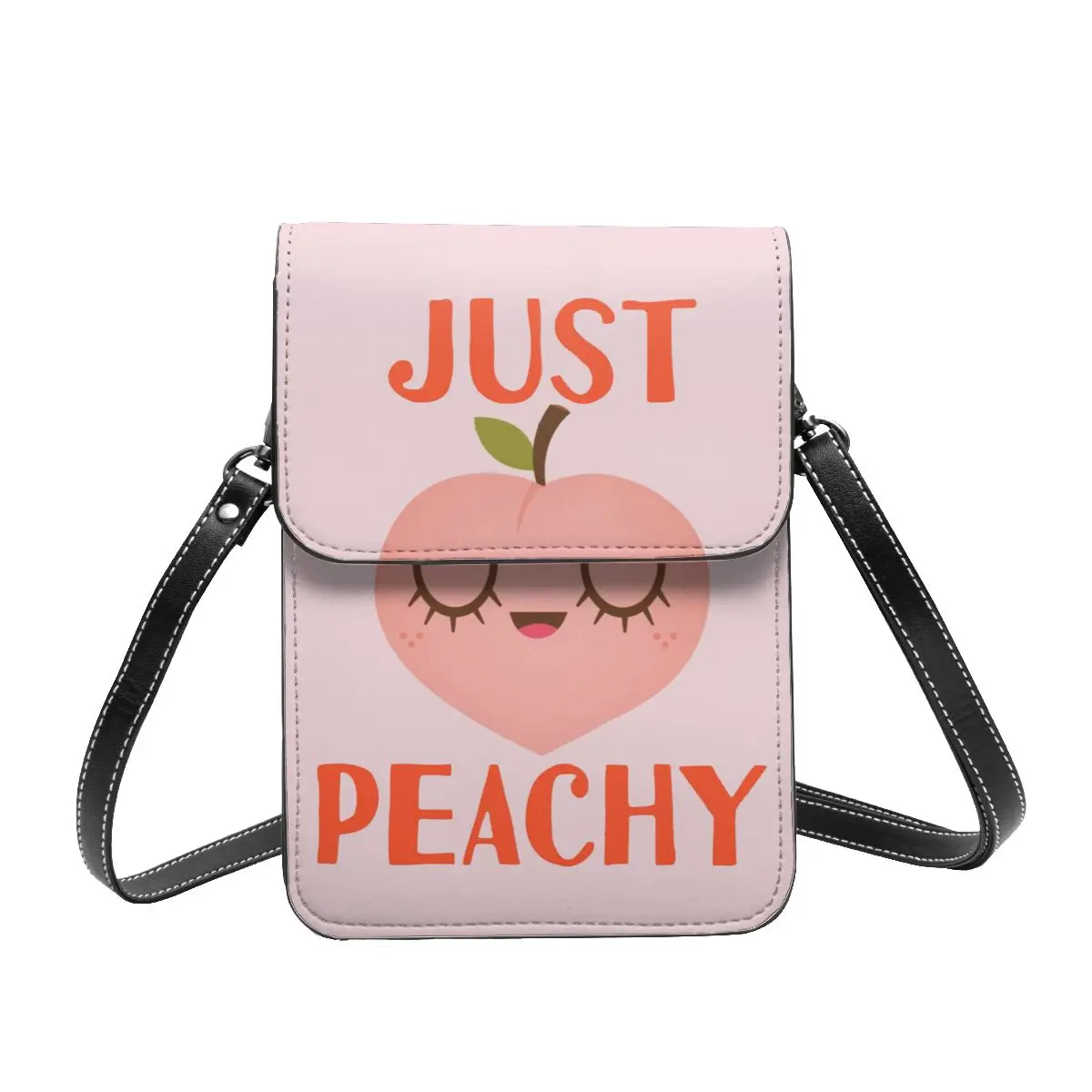 Just Peachy Shoulder Bag Fruits Cartoon Streetwear Leather Mobile Phone Bag Woman Gifts Stylish Bags
Just Peachy Shoulder Bag Fruits Cartoon Streetwear Leather Mobile Phone Bag Woman Gifts Stylish Bags