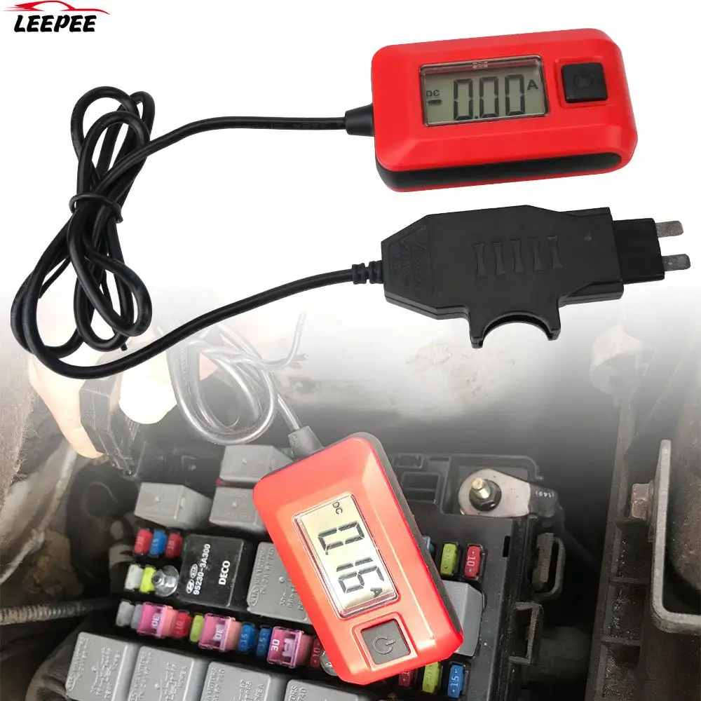 12V Car Circuit Tester Current Test Fuse Diagnostic Tool Range 0.01~19.99A Repair Detector Galvanometer Automobile Accessories
12V Car Circuit Tester Current Test Fuse Diagnostic Tool Range 0.01~19.99A Repair Detector Galvanometer Automobile Accessories