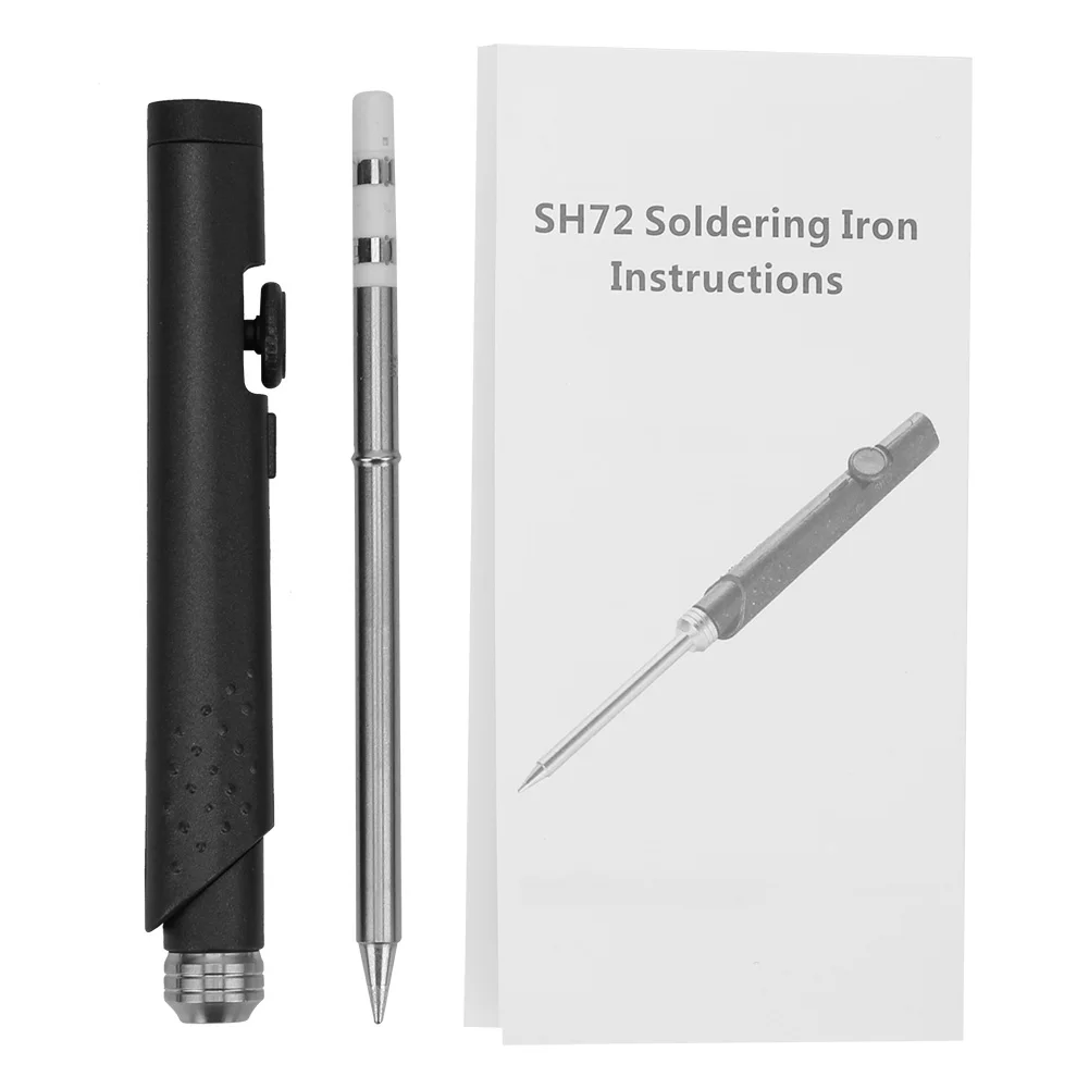DC12-24V 65W Solder Tip Handle Replacement Accessory for SH72 Soldering Iron (SH-B2)
DC12-24V 65W Solder Tip Handle Replacement Accessory for SH72 Soldering Iron (SH-B2)