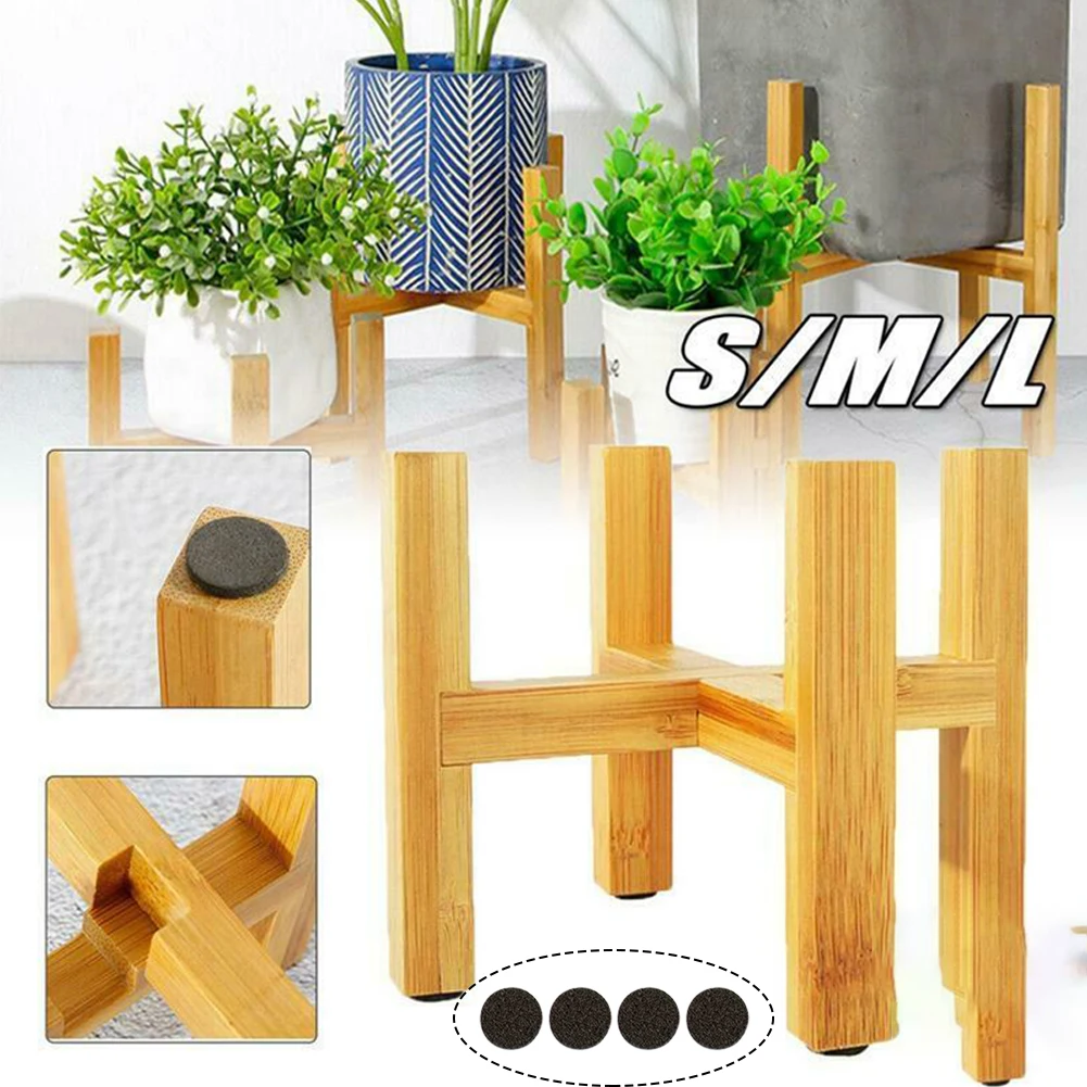 New Portable Single Bay Bamboo Flower Stand Mini Flower Pot Holder Plant Pot Shelf Four-legged Vase Flower Pot Slip Bracket
New Portable Single Bay Bamboo Flower Stand Mini Flower Pot Holder Plant Pot Shelf Four-legged Vase Flower Pot Slip Bracket