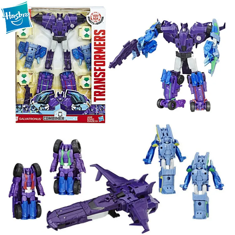 NEW Hasbro Transformers: Robot Industries Inc Combiner Force Combo team Galvatron 21.6cm PVC Action & Toy Figures C2352 
NEW Hasbro Transformers: Robot Industries Inc Combiner Force Combo team Galvatron 21.6cm PVC Action & Toy Figures C2352
