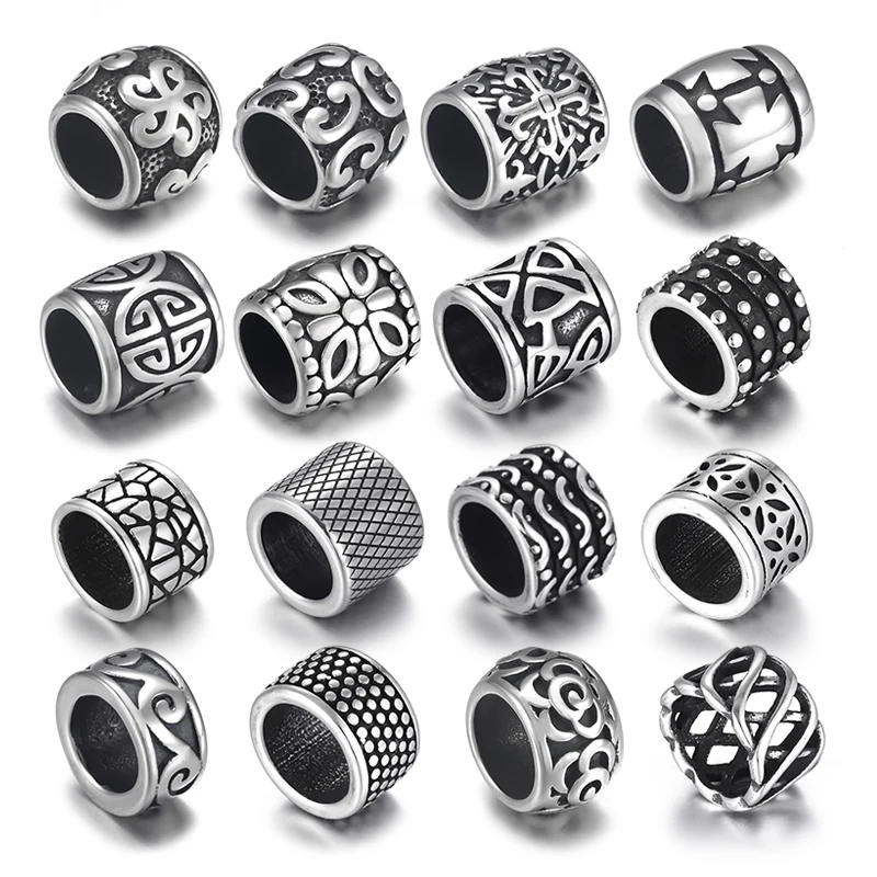 4pcs Stainless Steel Paracord Knife Lanyard Beads Charm Skull 8mm Large Hole for Leather Bracelet Making Metal DIY Accessories
4pcs Stainless Steel Paracord Knife Lanyard Beads Charm Skull 8mm Large Hole for Leather Bracelet Making Metal DIY Accessories