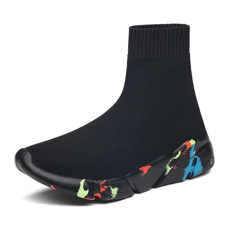 High-top socks shoes women 2019 autumn flat bottom plus velvet net red elastic socks boots tide autumn sports shoes couple shoes 
High-top socks shoes women 2019 autumn flat bottom plus velvet net red elastic socks boots tide autumn sports shoes couple shoes