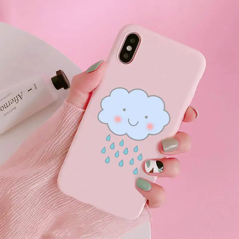 Lovlely cartoon cloud pattern Phone Case Candy Color for iPhone 6 7 8 11 12 s mini pro X XS XR MAX Plus
Lovlely cartoon cloud pattern Phone Case Candy Color for iPhone 6 7 8 11 12 s mini pro X XS XR MAX Plus