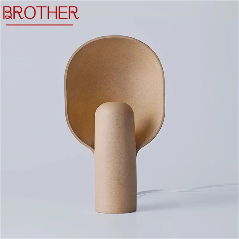 BROTHER Nordic Creative Table Lamp Spoon Shape Modern Desk Lighting for Home Living Room Decoration
BROTHER Nordic Creative Table Lamp Spoon Shape Modern Desk Lighting for Home Living Room Decoration