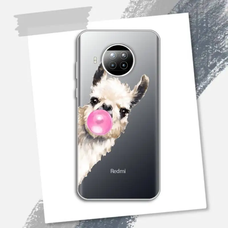 Llama Alpaca lovely cartoon animal Phone Case Transparent for Xiaomi Redmi note 10 t 8 9 pro lite 11 protective custom funda
Llama Alpaca lovely cartoon animal Phone Case Transparent for Xiaomi Redmi note 10 t 8 9 pro lite 11 protective custom funda