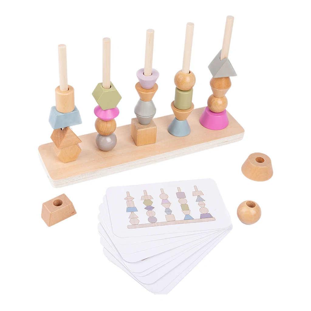 Wooden Matching Toys Preschool Learning Toy Brain Teasers Logic Game Early Learning Educational Fun Toys for 4-6 Years Old
Wooden Matching Toys Preschool Learning Toy Brain Teasers Logic Game Early Learning Educational Fun Toys for 4-6 Years Old