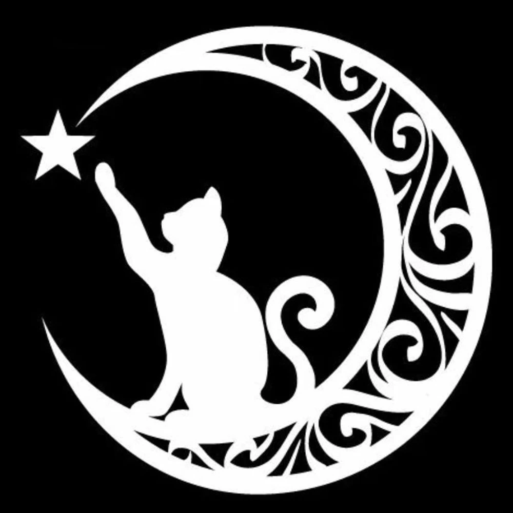 Classic Fashion Lovely Cat Touching Star Moon Car Sticker Creative Decal Laptop Truck Motorcycles Auto Accessories PVC,15x15cm
Classic Fashion Lovely Cat Touching Star Moon Car Sticker Creative Decal Laptop Truck Motorcycles Auto Accessories PVC,15x15cm